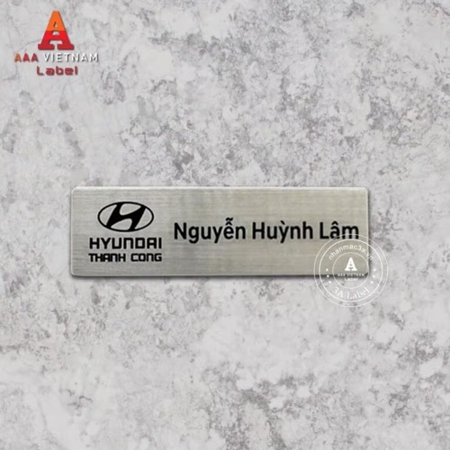 Thẻ tên cài áo 16