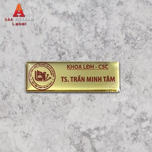 Thẻ tên cài áo 2