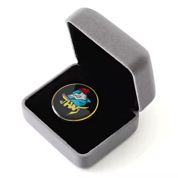 Huy hiệu cài áo tròn 12