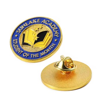 Huy hiệu cài áo tròn 16