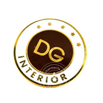 Huy hiệu cài áo tròn 4