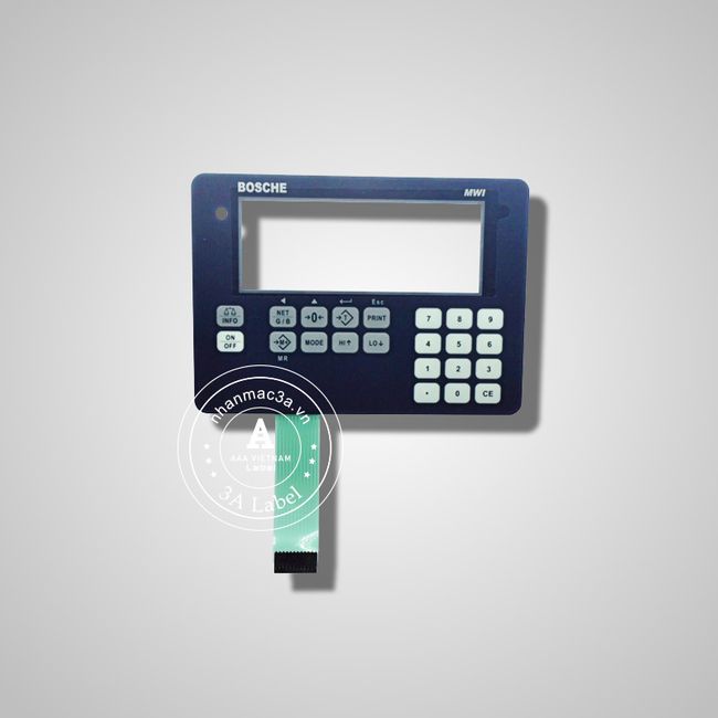 Tem nhựa nút nổi 6