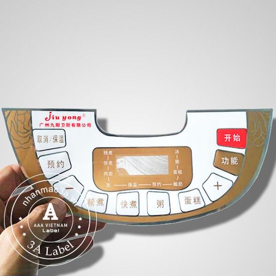 Tem nhựa nút nổi 7